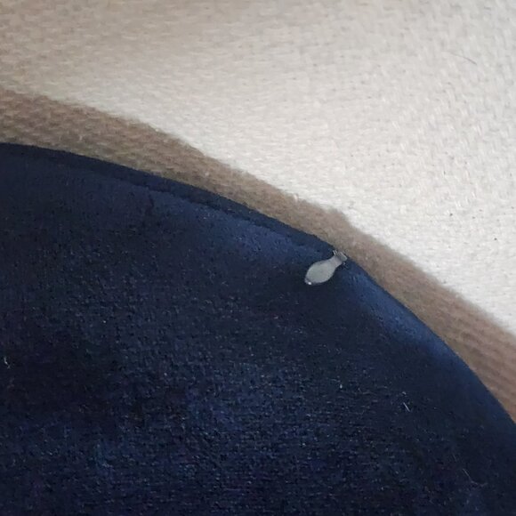 Protégé Cobalt Blue Poly 12"x13"  Zip Out Memory Foam Neck Pillow w/Snap Closure - Picture 11 of 16